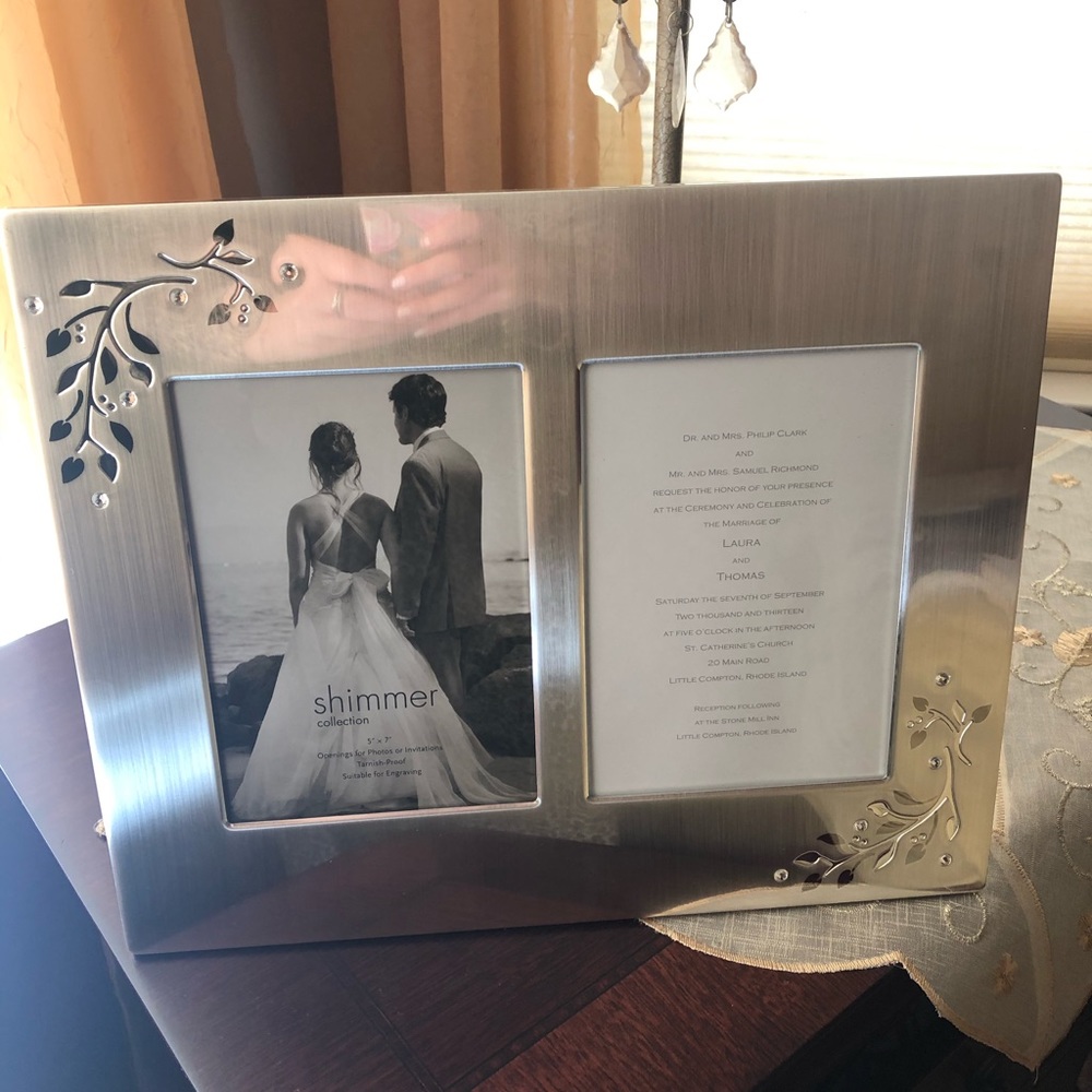Shimmer collection double frame